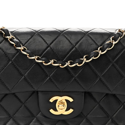 Chanel Lambskin Quilted Small Double Flap Black 7 of 12