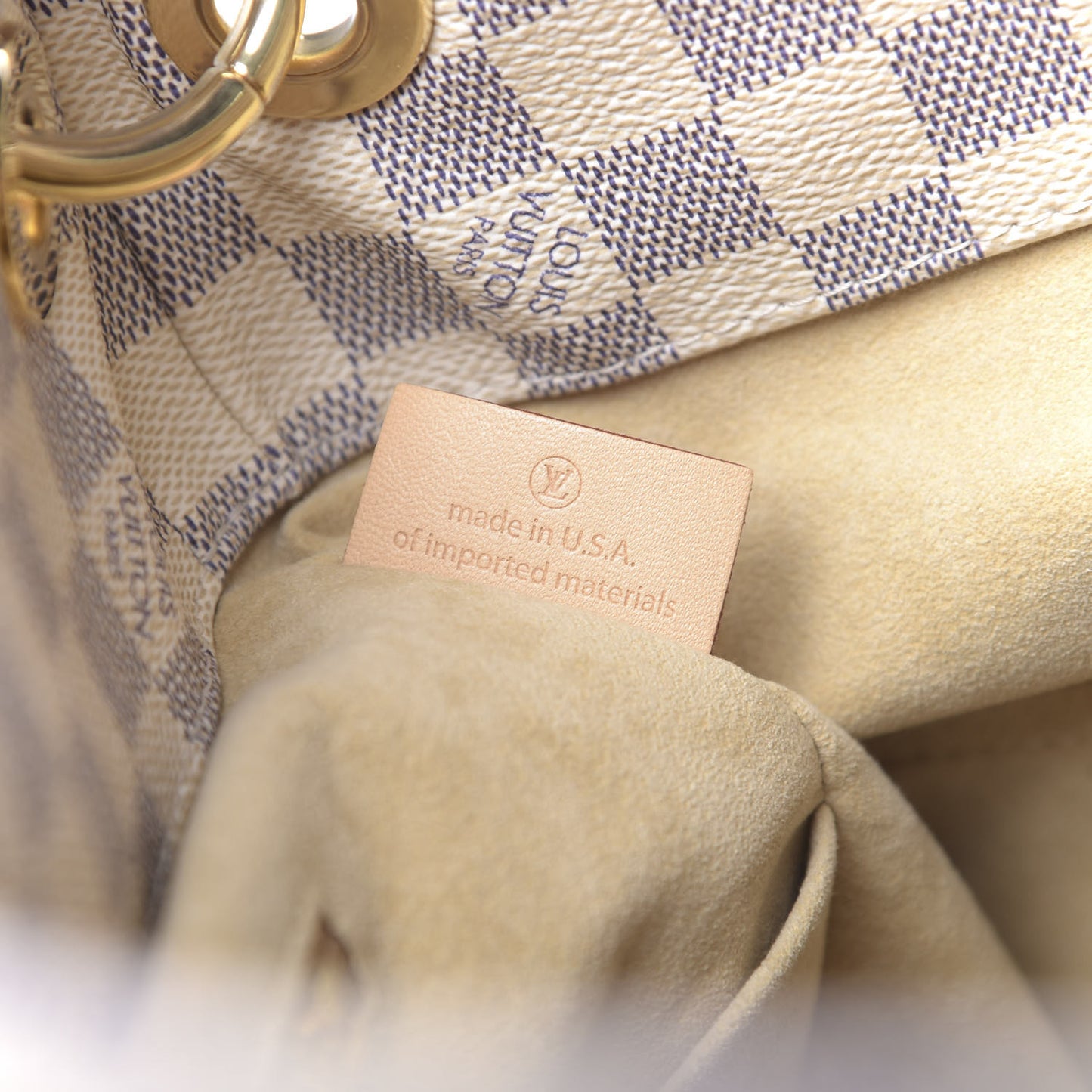 Damier Azur Artsy MM