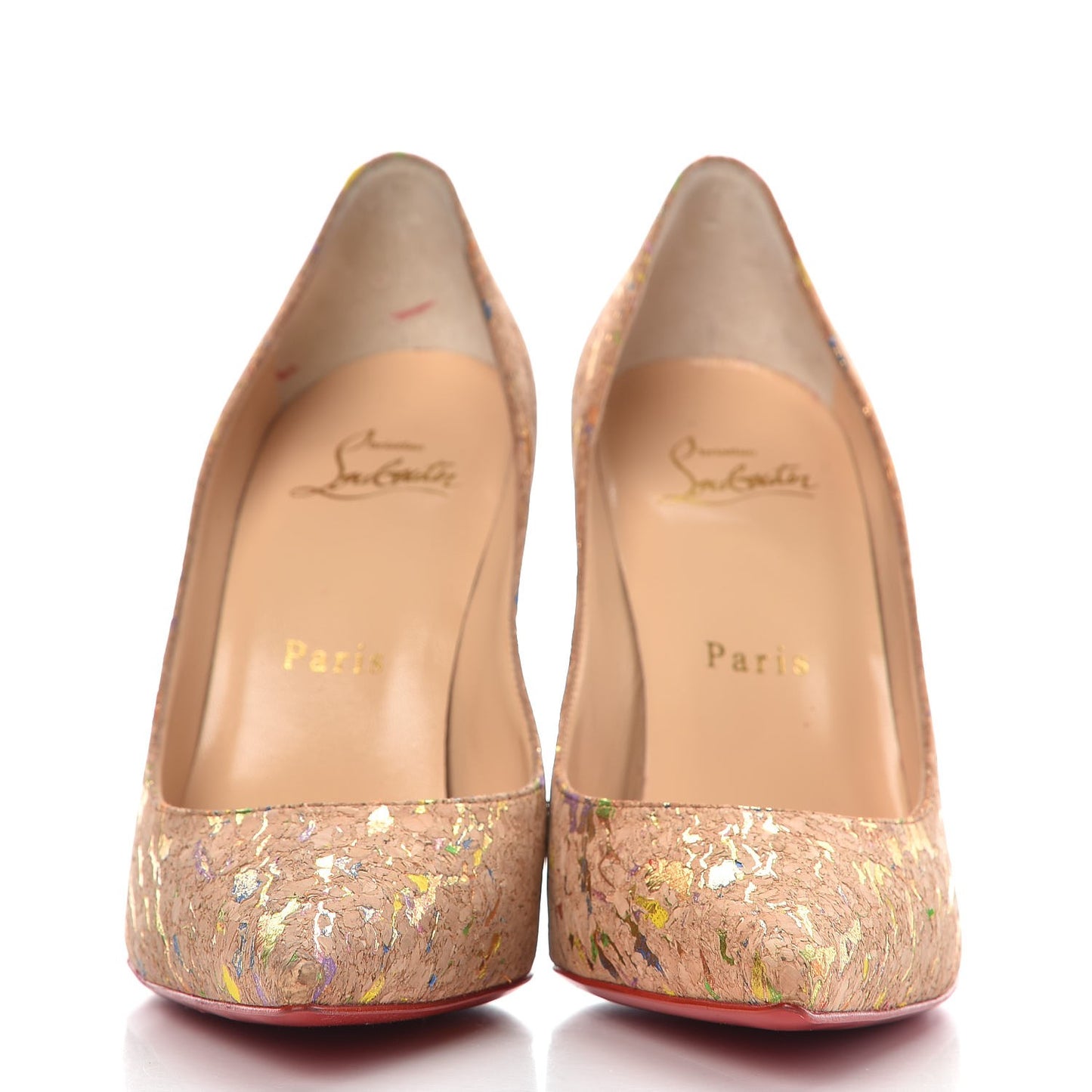 Liege Lame Decoltish 100 Pumps 35.5 Multicolor