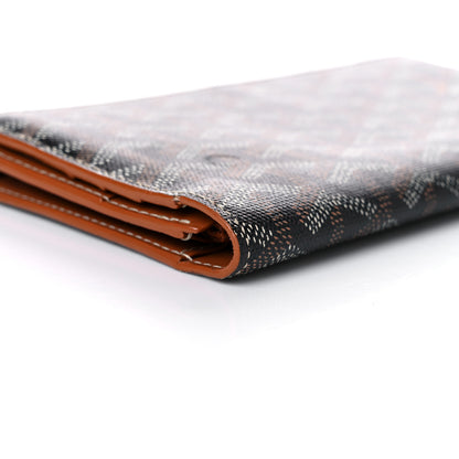 Goyard Goyardine Richelieu Wallet Black Gold 9 of 13
