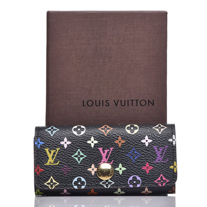 Louis Vuitton Monogram Multicolor Multicles 4 Key Holder Black Grenade 8 of 8