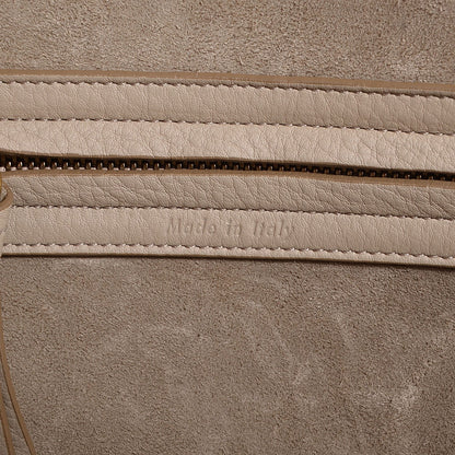 Celine Supple Calfskin Medium Phantom Luggage Beige 6 of 7