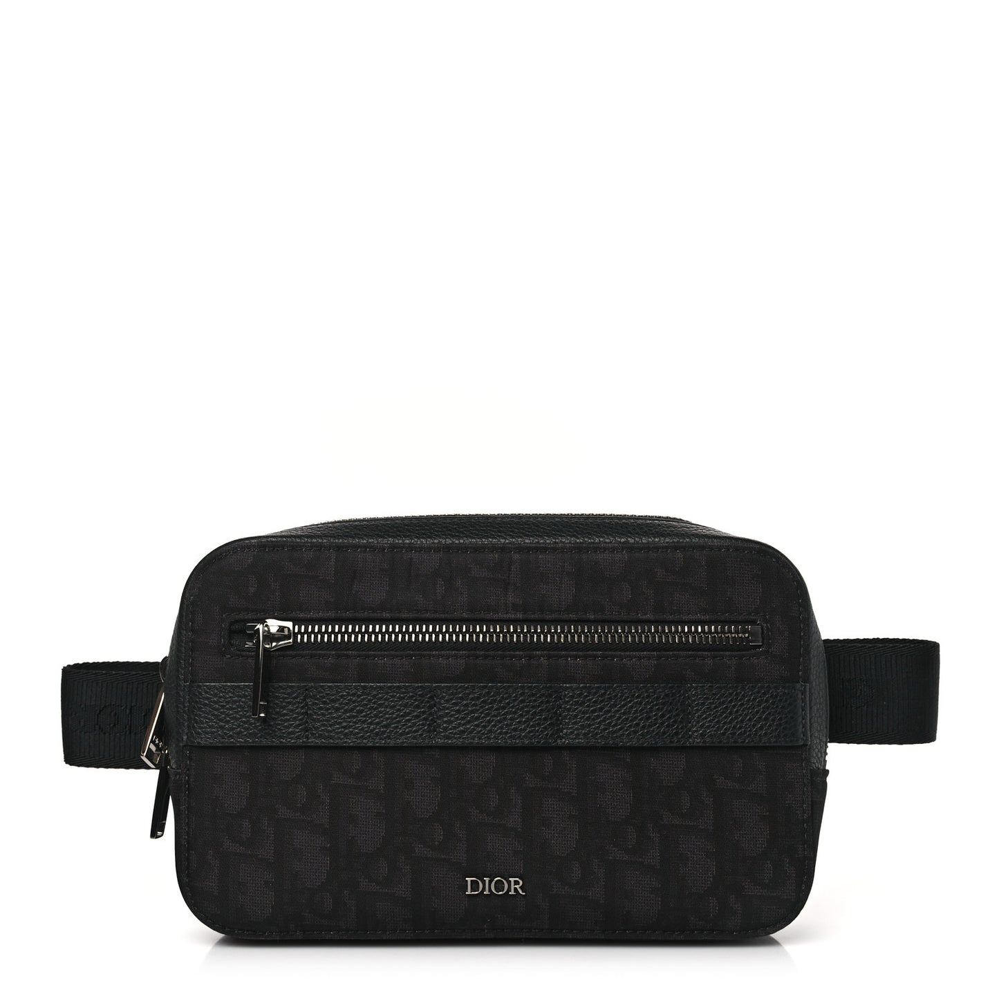 HOMME Oblique Safari Messenger Black