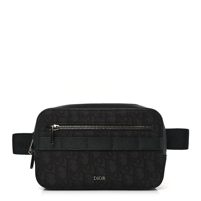 Christian Dior HOMME Oblique Safari Messenger Black 1 of 9