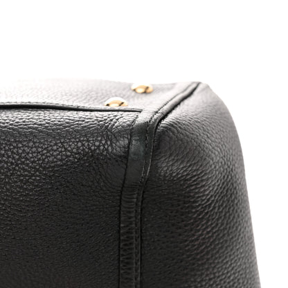 Gucci Pebbled Calfskin Small Soho Top Handle Bag Black 24 of 24