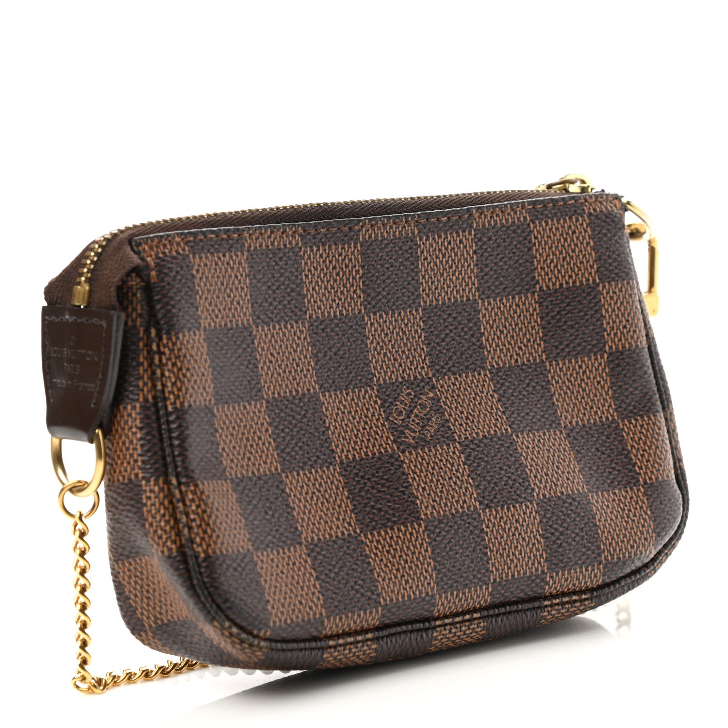 Louis Vuitton Damier Ebene Mini Pochette Accessories 3 of 8