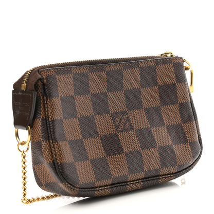 Louis Vuitton Damier Ebene Mini Pochette Accessories 3 of 8