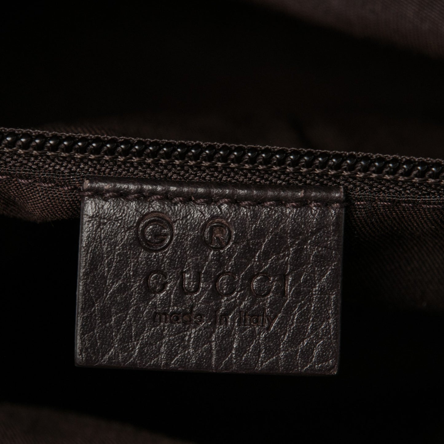 Crystal Monogram Backpack Dark Brown