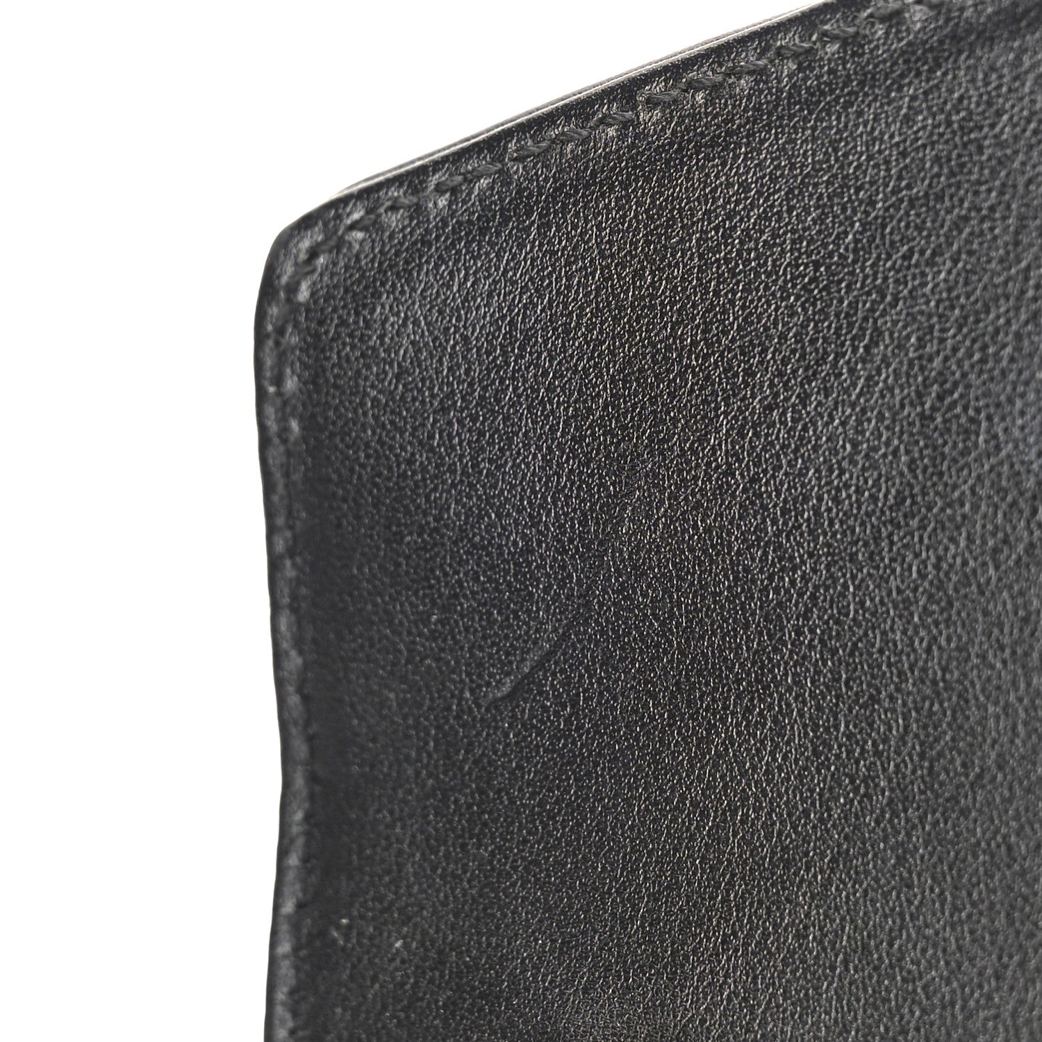 Gucci Calfskin Matelasse GG Marmont Chain Wallet Black 7 of 9