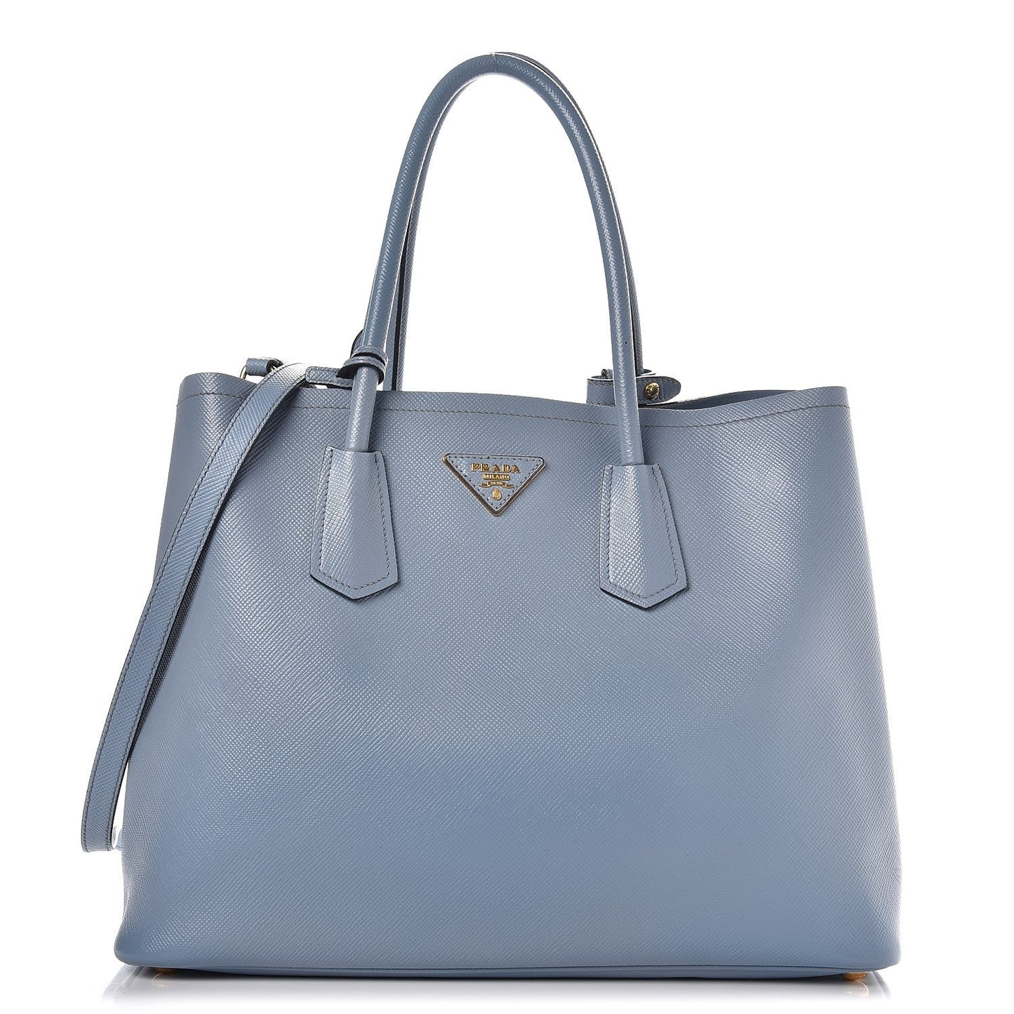 Saffiano Cuir Medium Double Bag Aviazione
