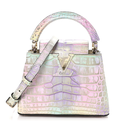 Louis Vuitton Crocodile Mini Capucines Multicolor 1 of 9