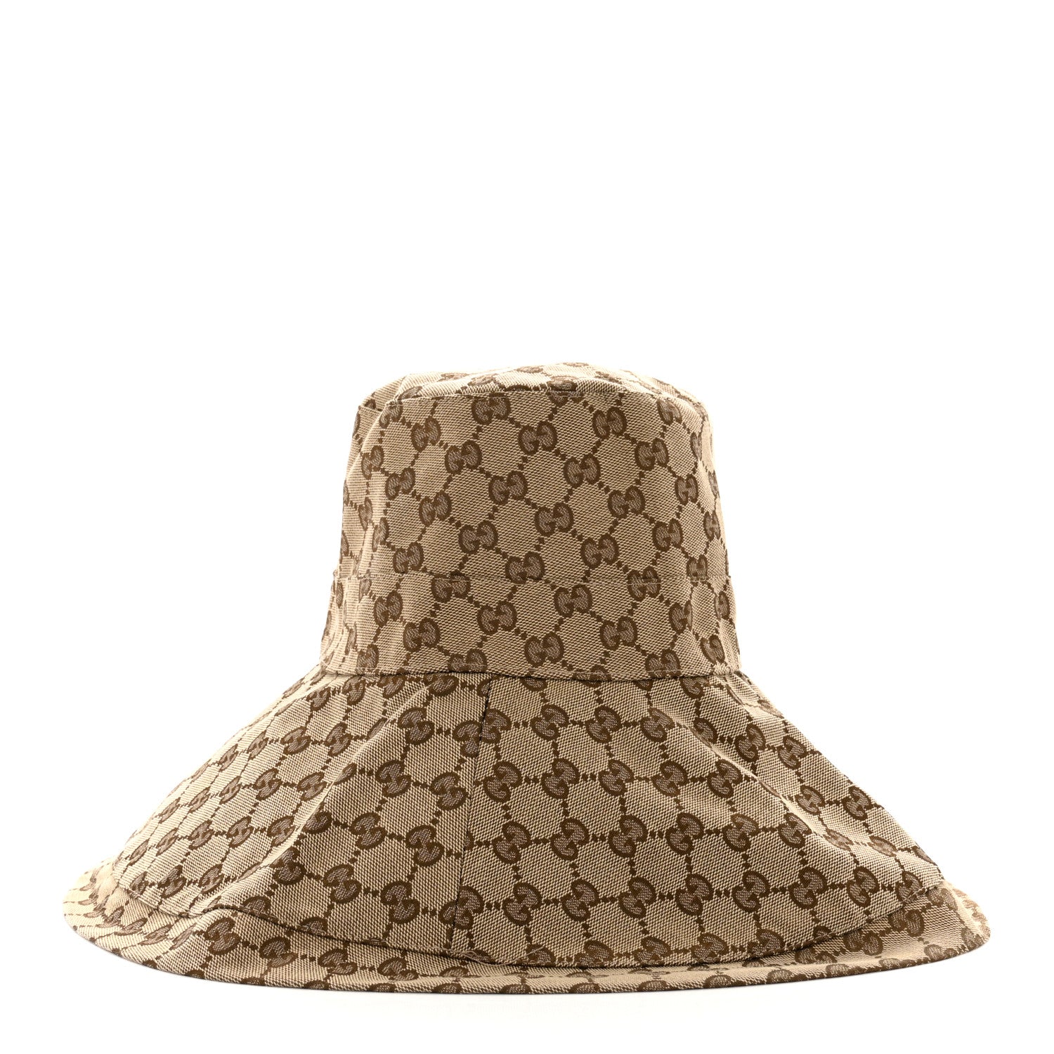 Gucci Monogram Wide Brim Hat S Beige 4 of 9
