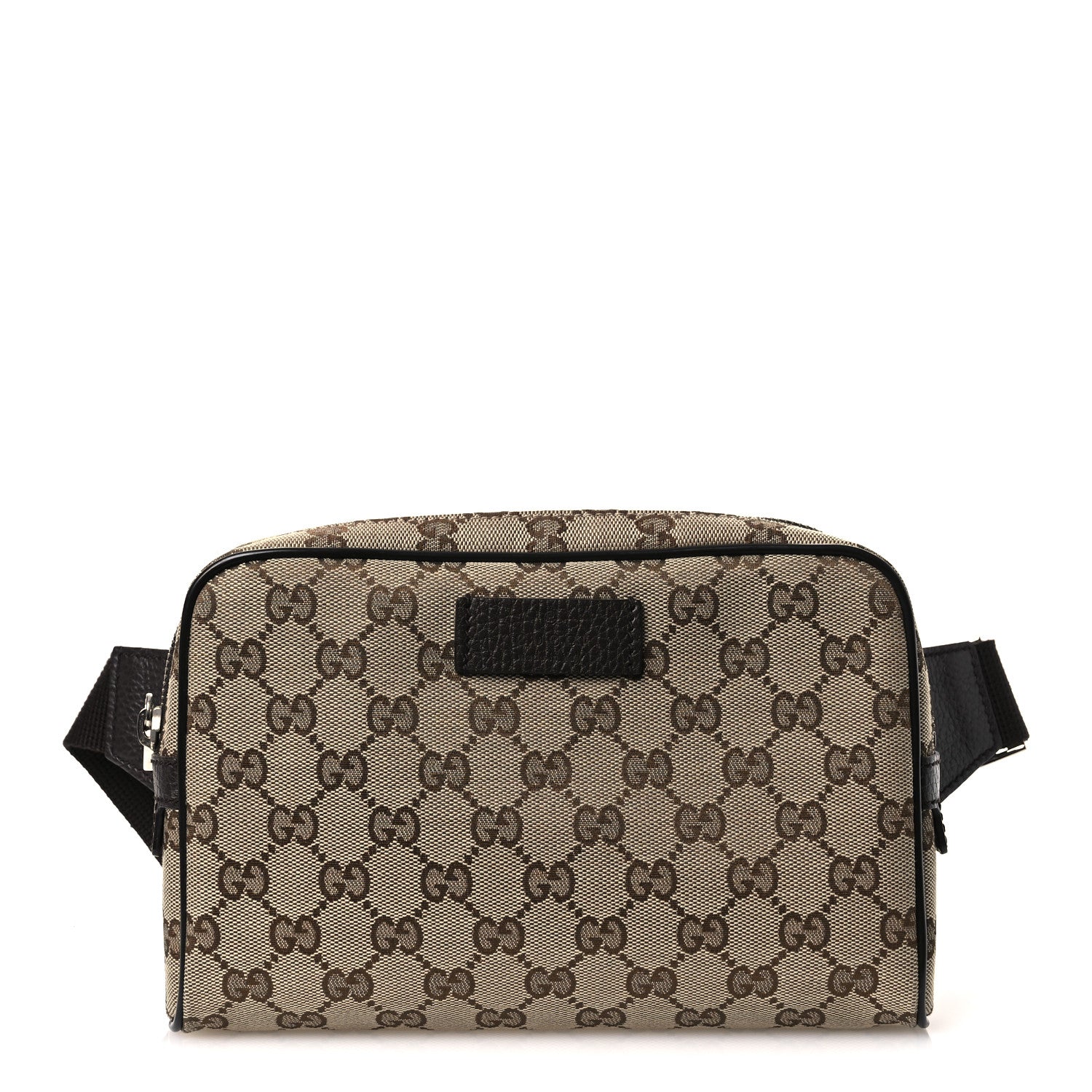 Gucci Monogram Belt Bag Dark Brown 1 of 10