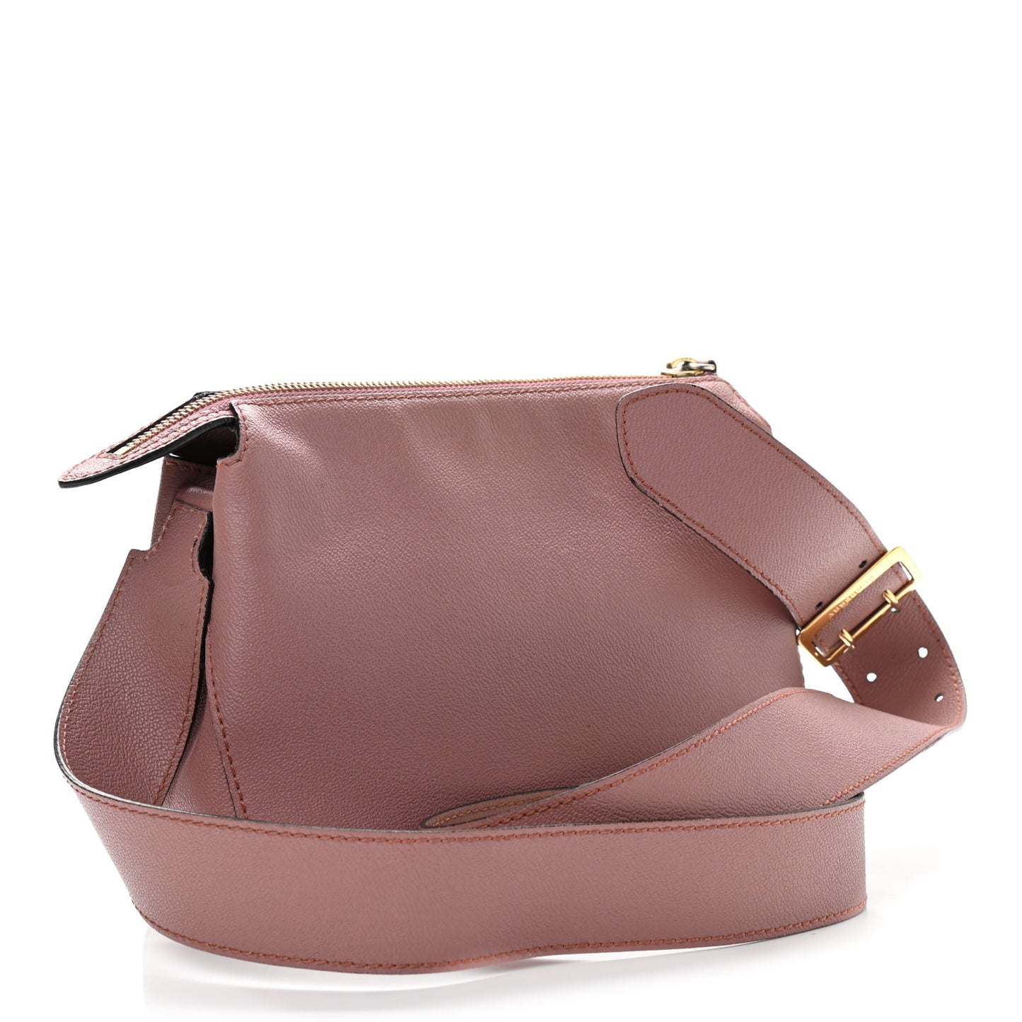 Soft Grain Calfskin Small Helmsley Crossbody Dusty Pink