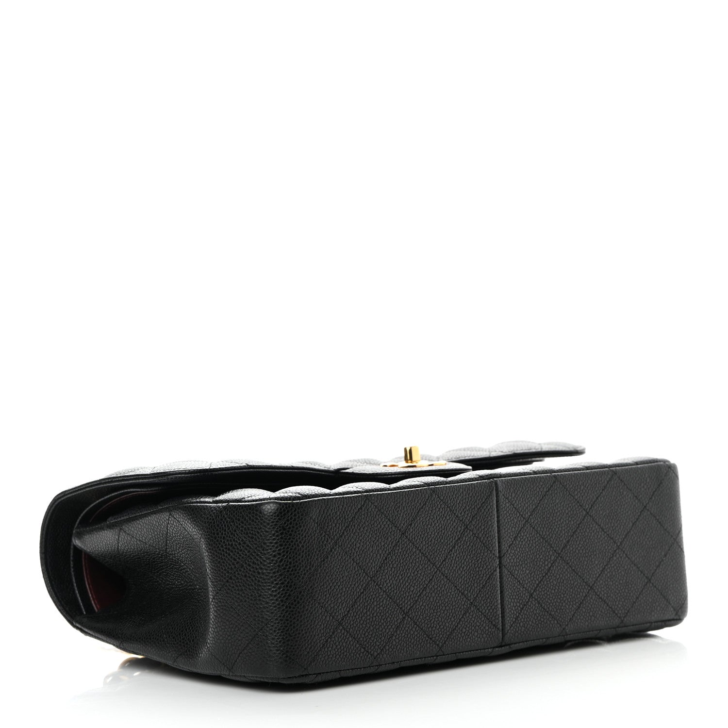 Chanel Caviar Quilted Jumbo Double Flap Black 4 of 13