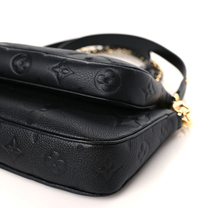 Louis Vuitton Empreinte Monogram Giant Multi Pochette Accessories Black 9 of 9