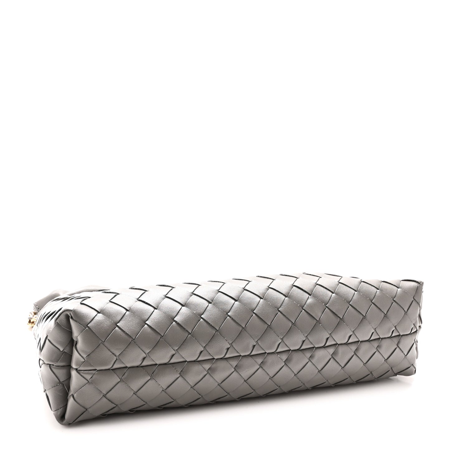 Nappa Intrecciato Dustbag Notte Shoulder Bag Basalt