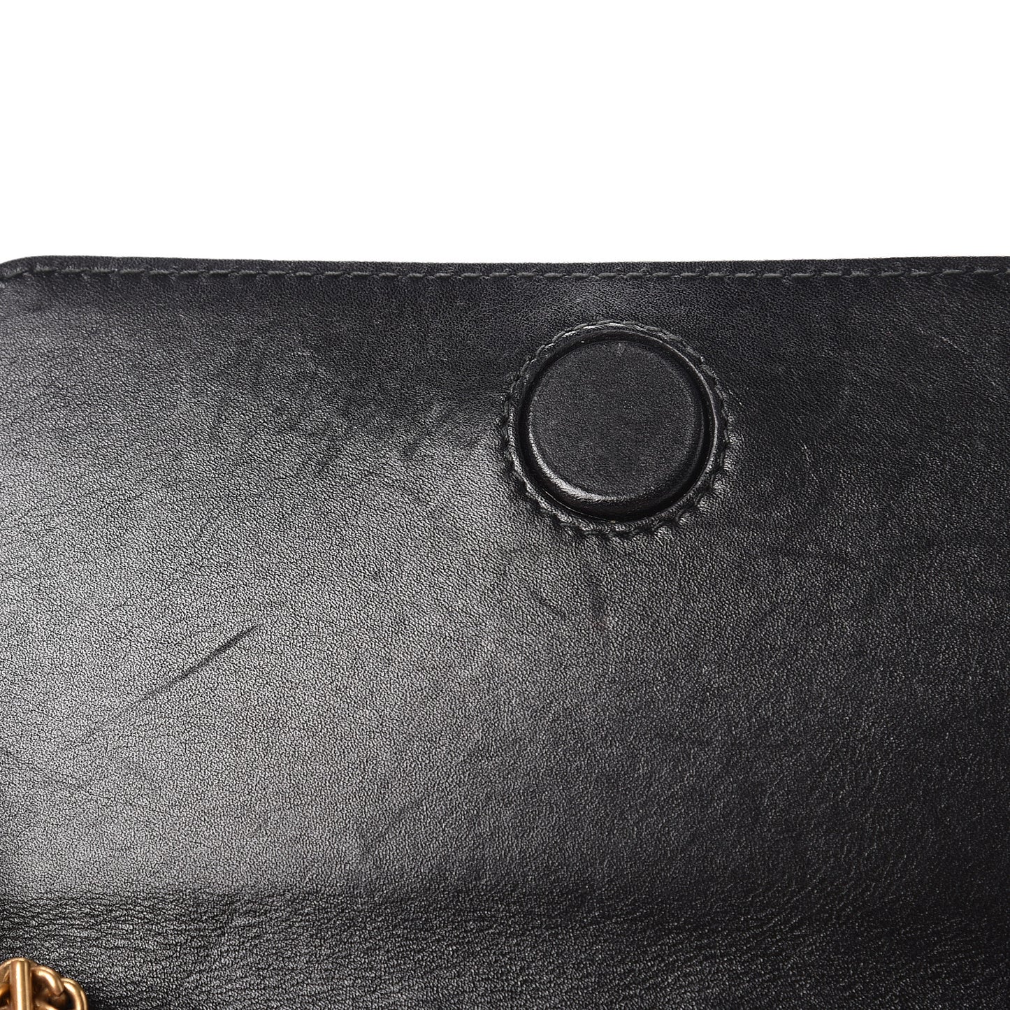 Calfskin Matelasse GG Marmont Mini Bag Black