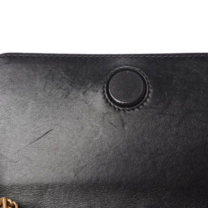 Gucci Calfskin Matelasse GG Marmont Mini Bag Black 8 of 13