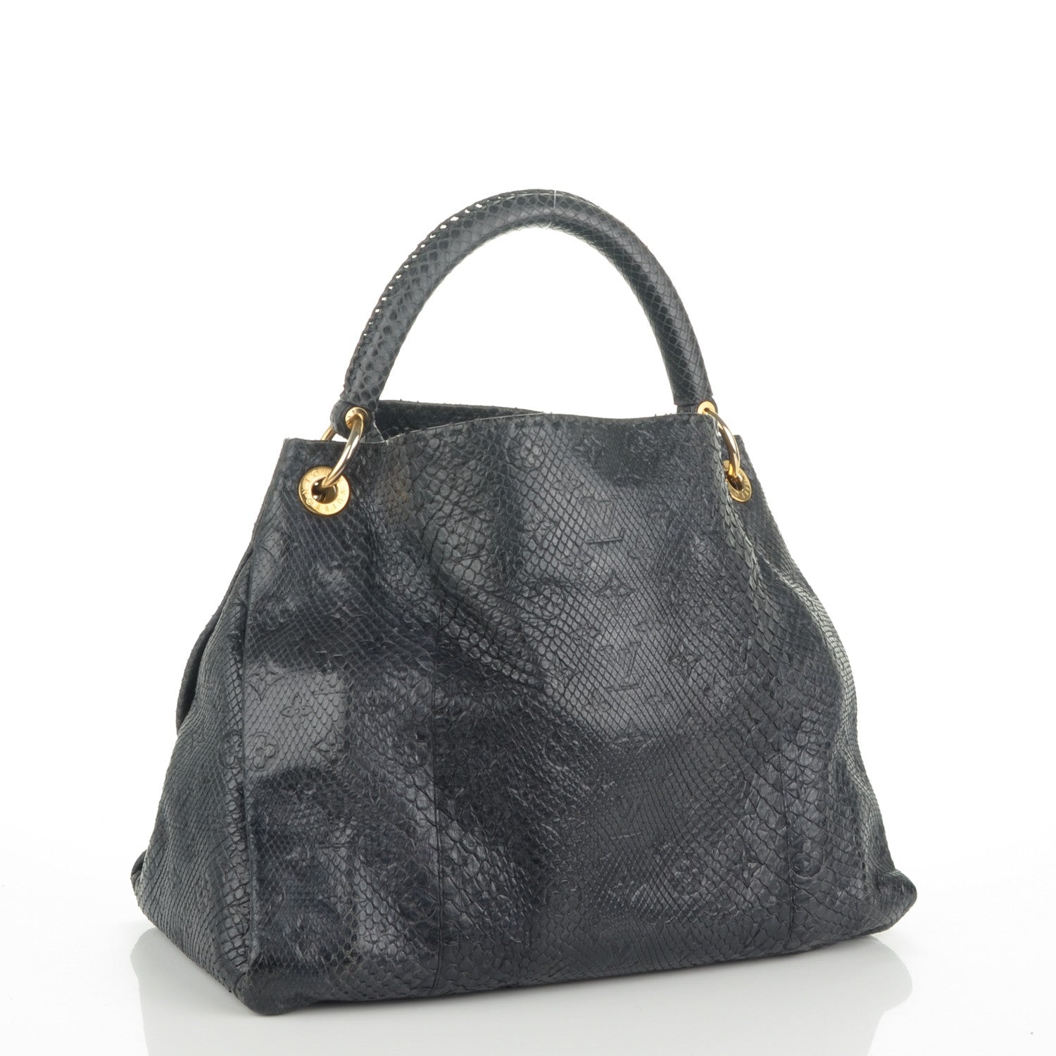 Louis Vuitton Python Embossed Monogram Artsy MM Marine 3 of 6