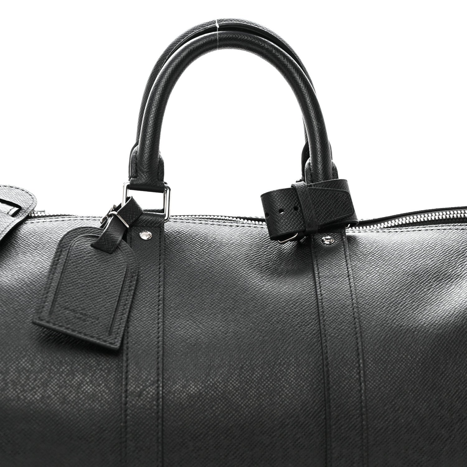 Louis Vuitton Taiga Keepall Bandouliere 45 Black 7 of 12