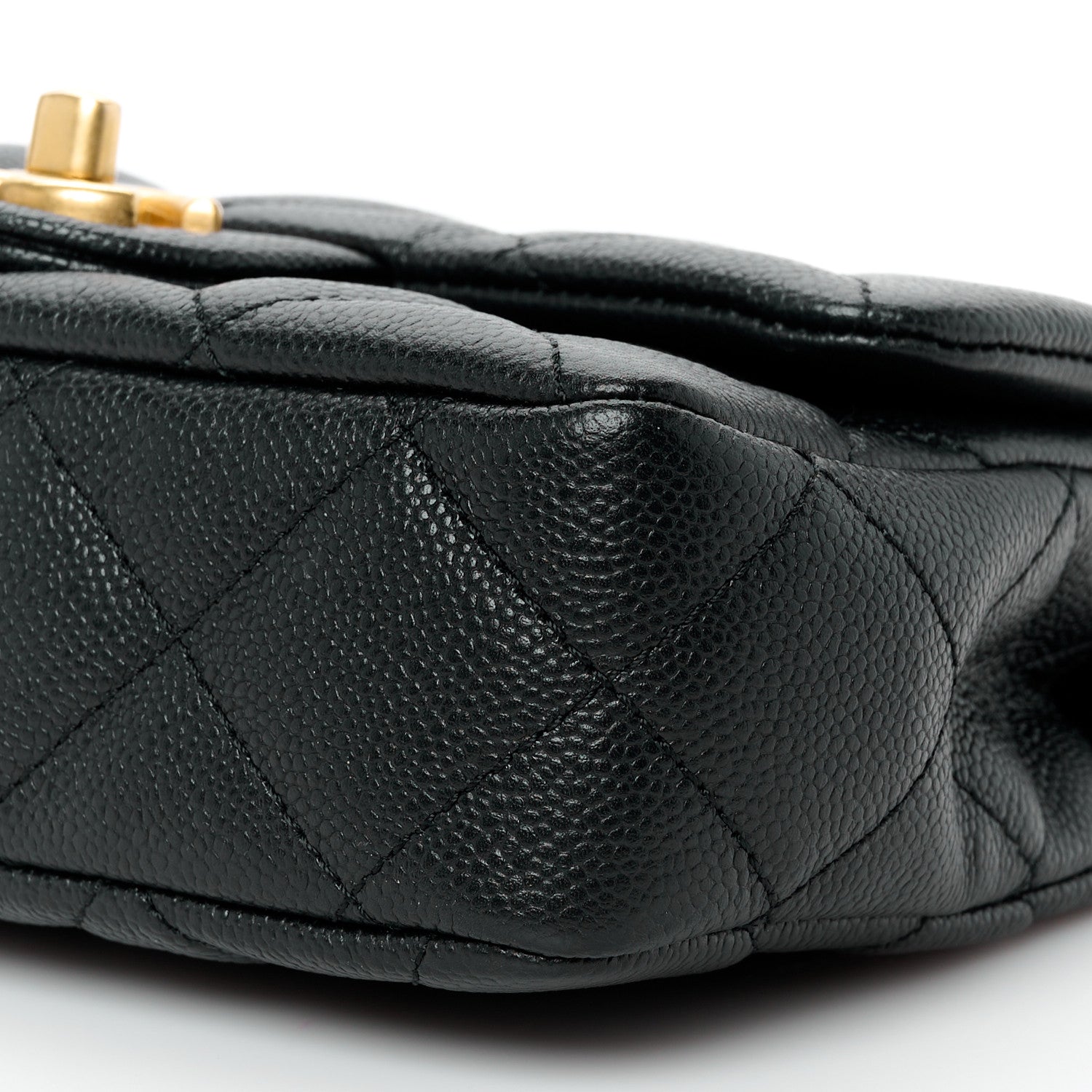 Chanel Caviar Quilted Mini Sweetheart Rectangular Flap Black 11 of 11