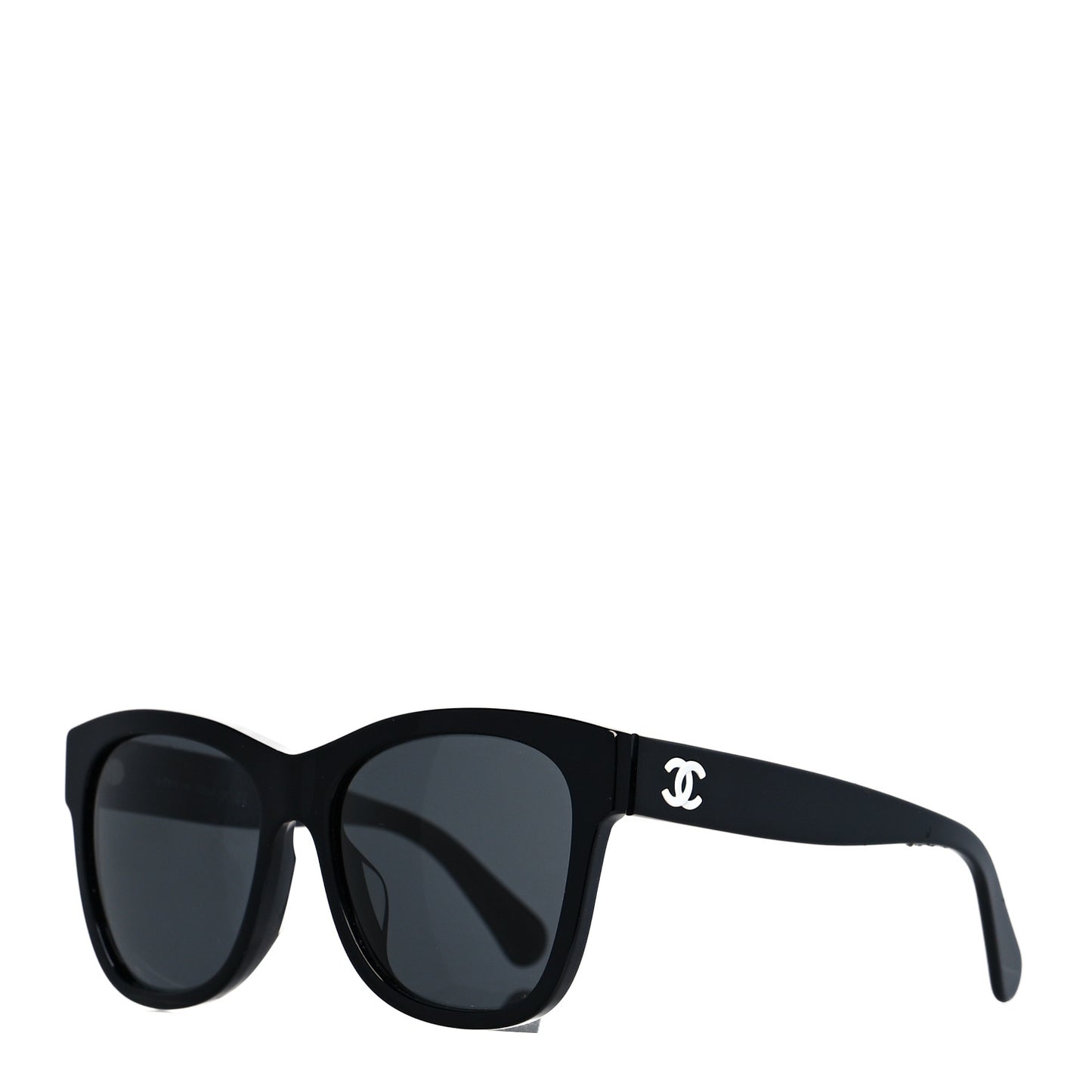 Acetate Polarized Square CC Sunglasses 5380 Black