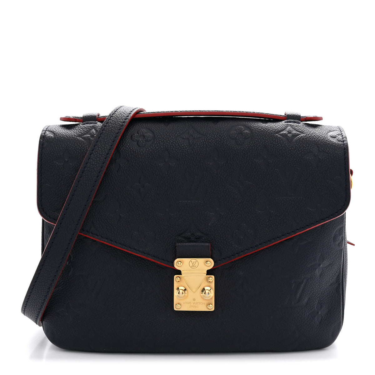 Louis Vuitton Empreinte Pochette Metis Marine Rouge 1 of 11