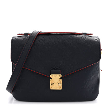 Louis Vuitton Empreinte Pochette Metis Marine Rouge 1 of 11