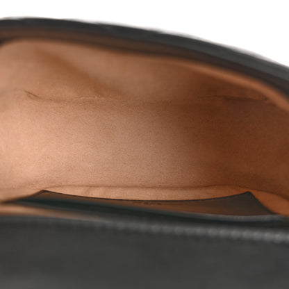 Gucci Calfskin Matelasse Monochrome GG Marmont Chain Belt Bag Black 5 of 10