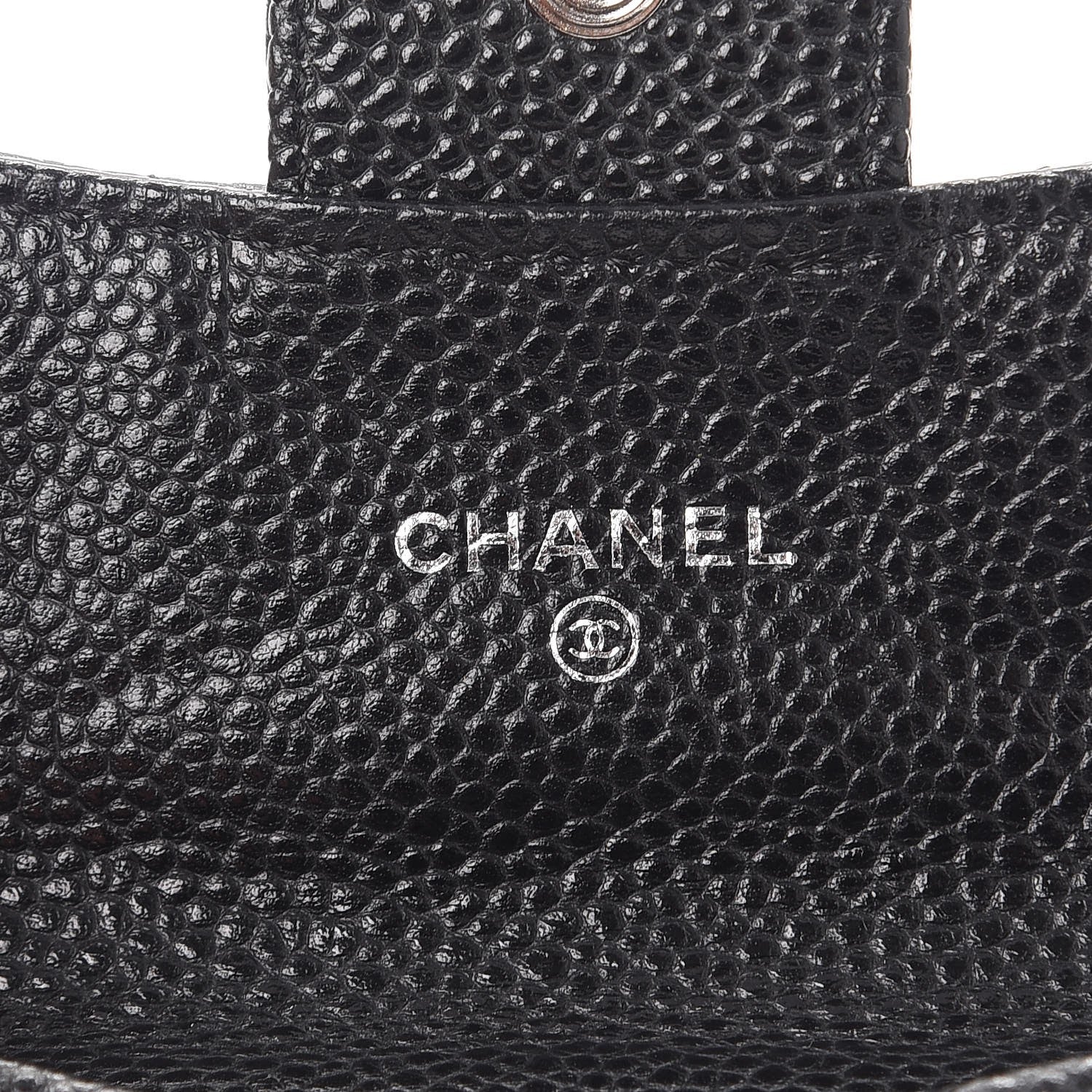 Chanel Caviar Quilted Coin Purse Black 6 of 11