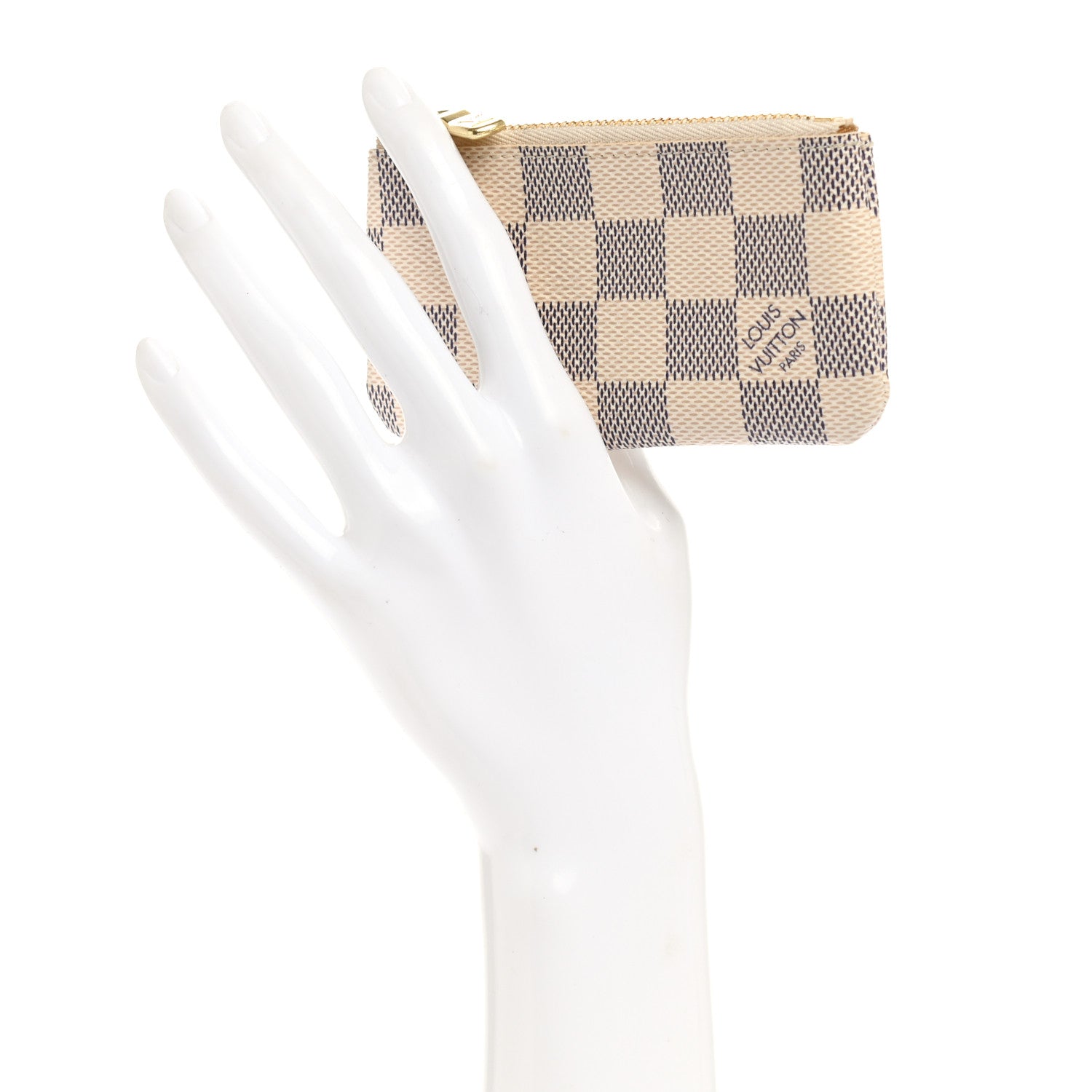 Louis Vuitton Damier Azur Key Pouch 2 of 8