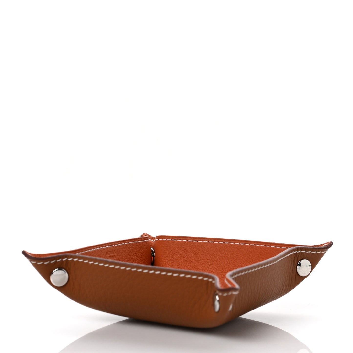 Taurillon Clemence Mises et Relances Change Tray Potiron Fauve