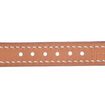 Hermes Epsom Heure H Hour Watch TPM Strap Gold 2 of 6