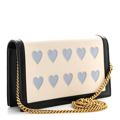 Gucci Calfskin Lovelight Mini Diana Chain Bag Mystic White Paradise Cloude 3 of 10