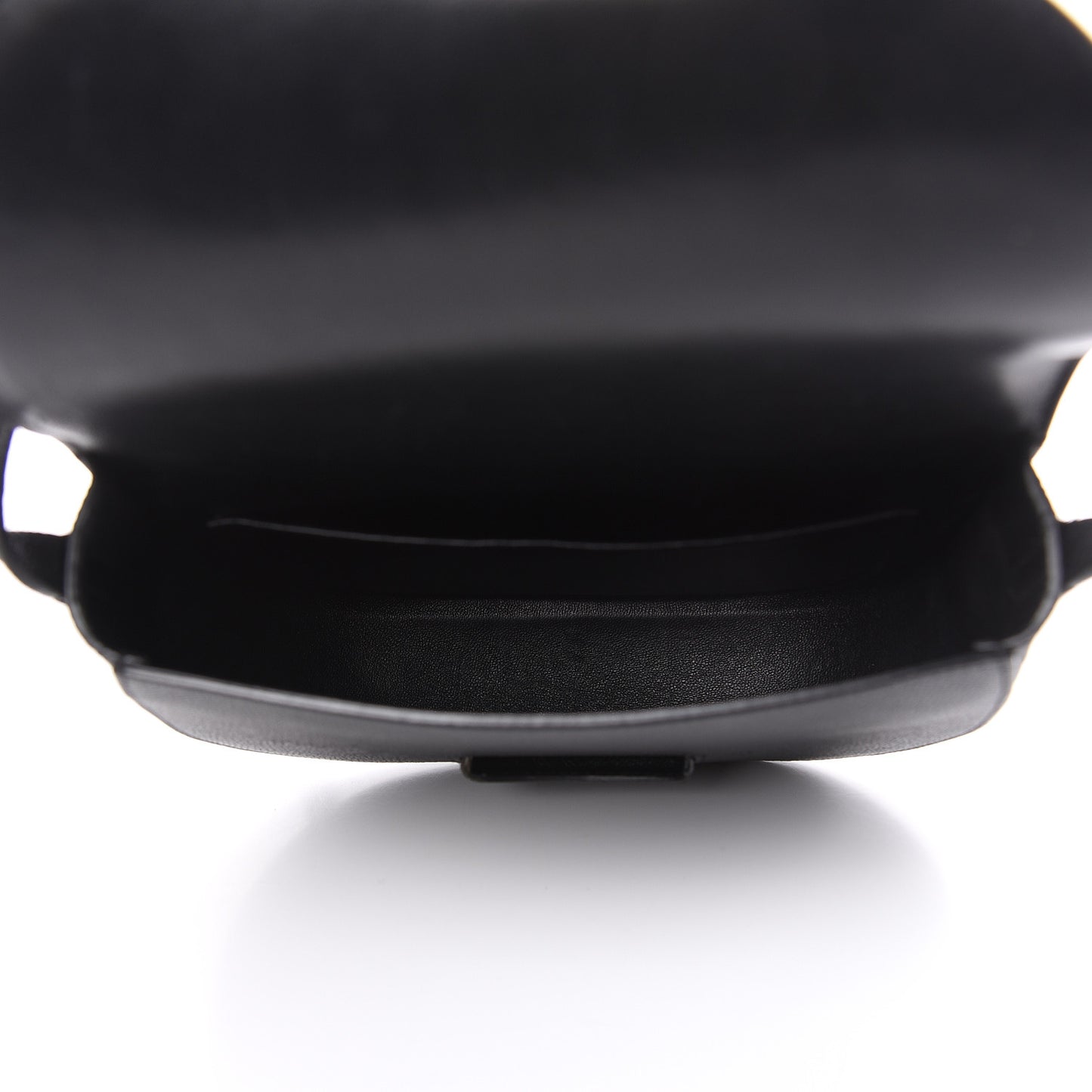 Grained Calfskin Small Trotteur Black