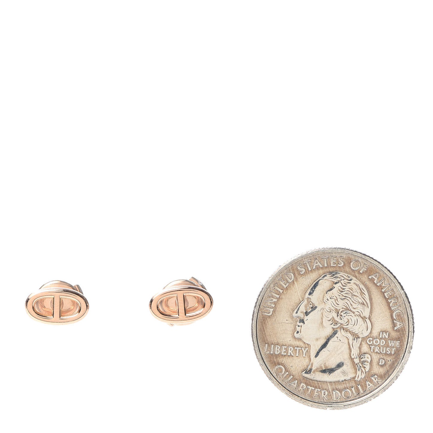 18K Rose Gold TPM Farandole Stud Earrings