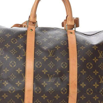 Louis Vuitton Monogram Keepall 55 7 of 9