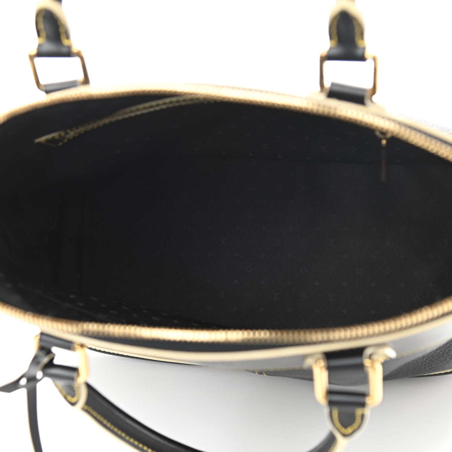 Louis Vuitton Suhali Lockit MM Black 4 of 11