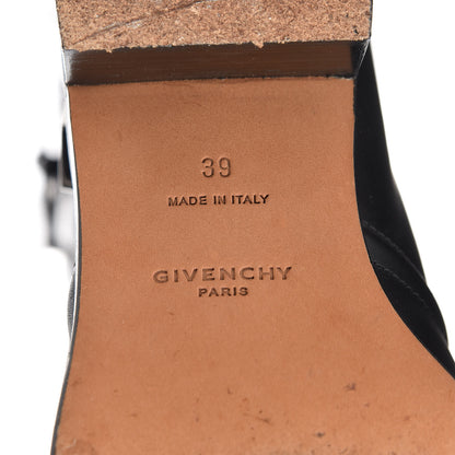 Givenchy Calfskin Studded Riding Boots 39 Black 8 of 14