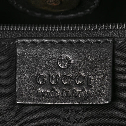 Gucci Guccissima Medium Sukey Tote Black 6 of 10