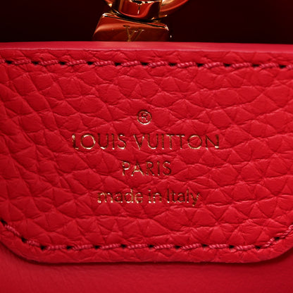 Louis Vuitton Taurillon Capucines PM Black Rose Berlingot 6 of 10