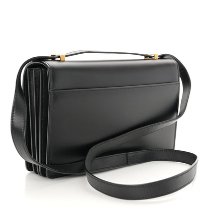 Saint Laurent Calfskin Monogram Small Dylan Shoulder Bag Black 3 of 10