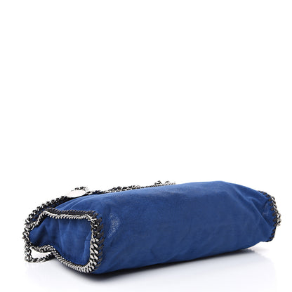 Stella McCartney Shaggy Deer Falabella Fold Over Tote Royal Blue 3 of 9