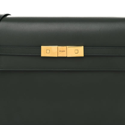 Saint Laurent Smooth Calfskin Medium Manhattan Shoulder Bag Dark Green 8 of 10