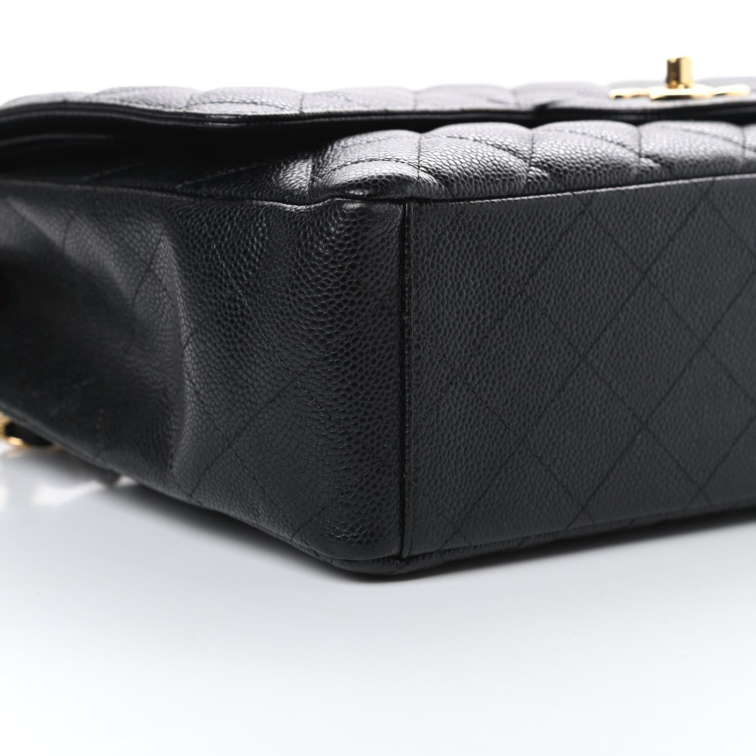 Chanel Caviar Quilted Maxi Double Flap Black 9 of 13