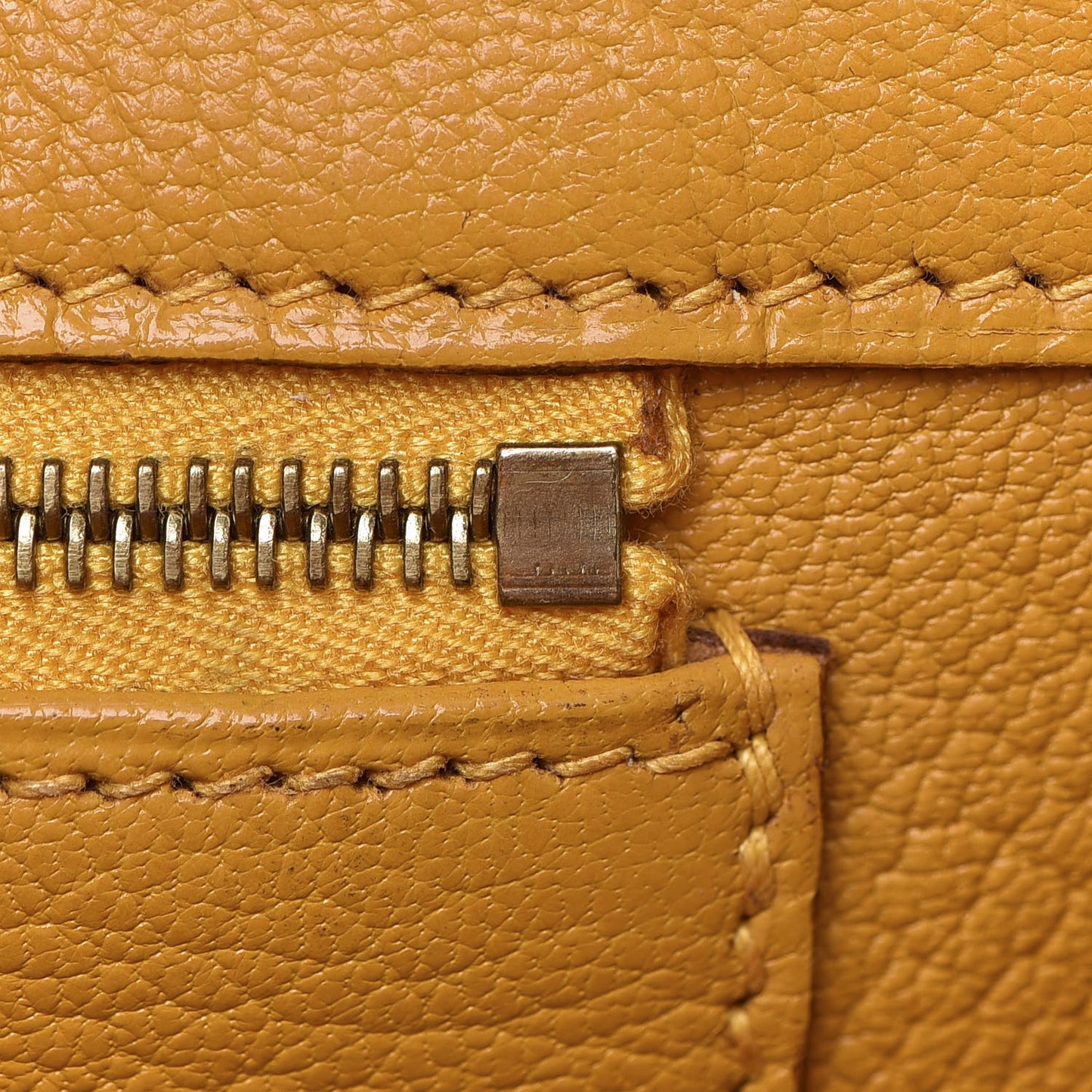 Epsom Birkin 35 Jaune Ambre