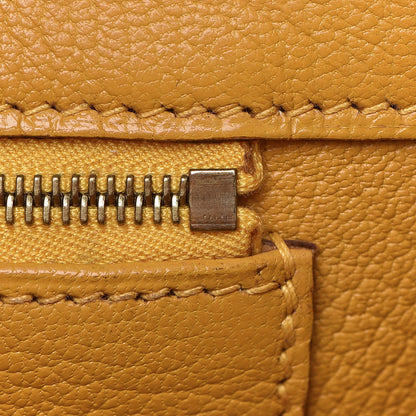 Hermes Epsom Birkin 35 Jaune Ambre 20 of 34
