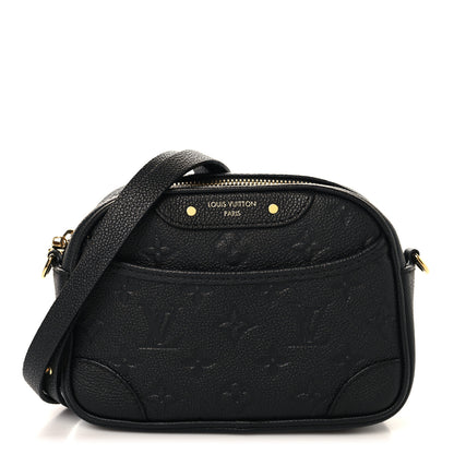 Louis Vuitton Empreinte Monogram Tiny Camera Bag Black 1 of 10