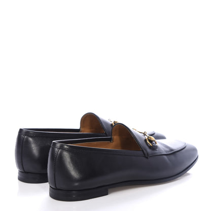 Gucci Calfskin Womens Jordaan Loafers 36 Black 4 of 11